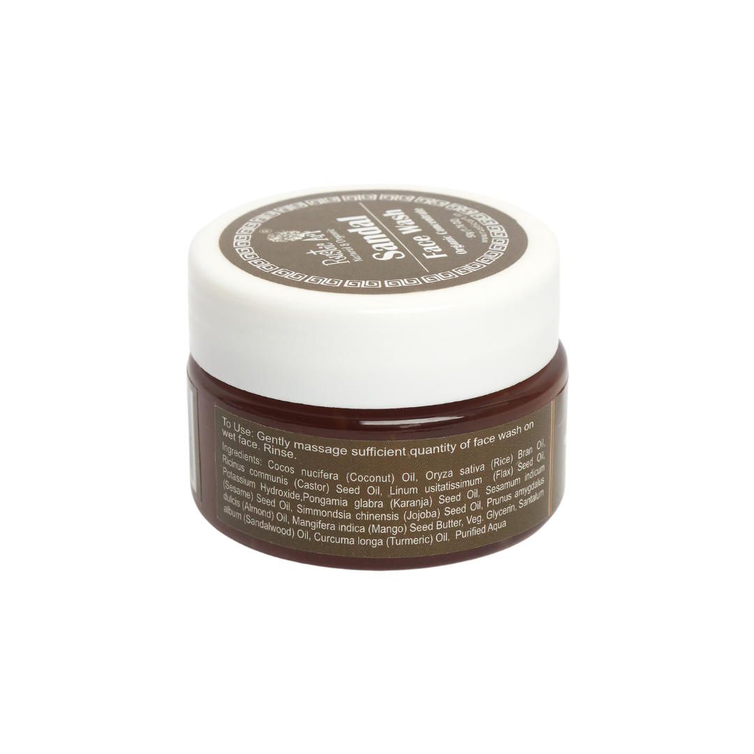 Sandal Face Wash Concentrate (50gm) | Organic, Vegan