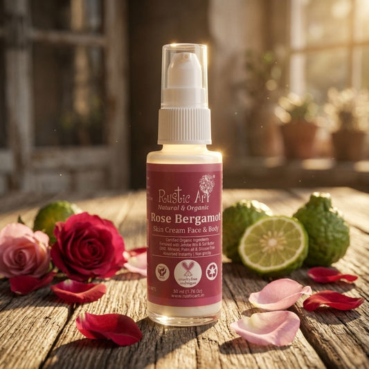Rose Bergamot Skin Cream - Face & Body (50ml)
