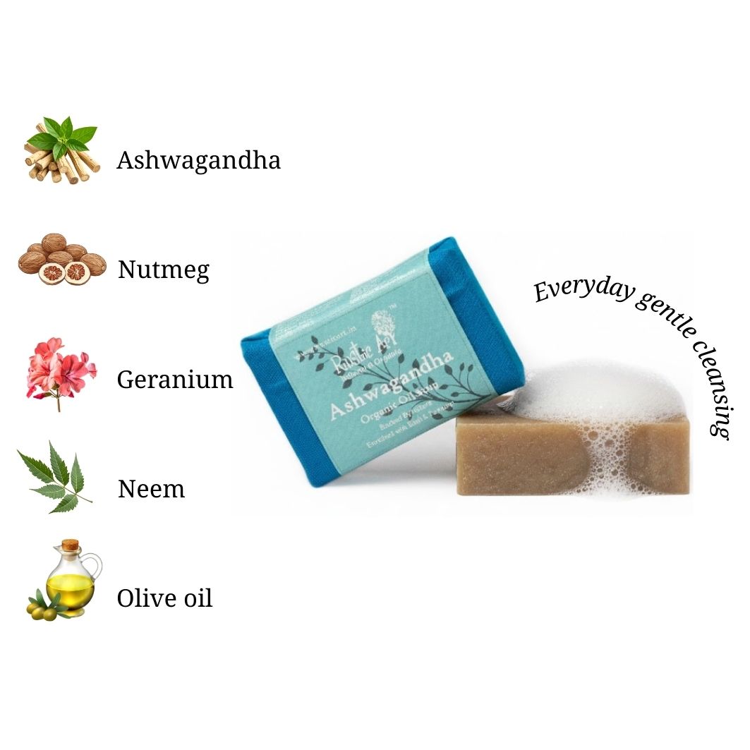 Ashwagandha Soap (100gm), Rustic Art