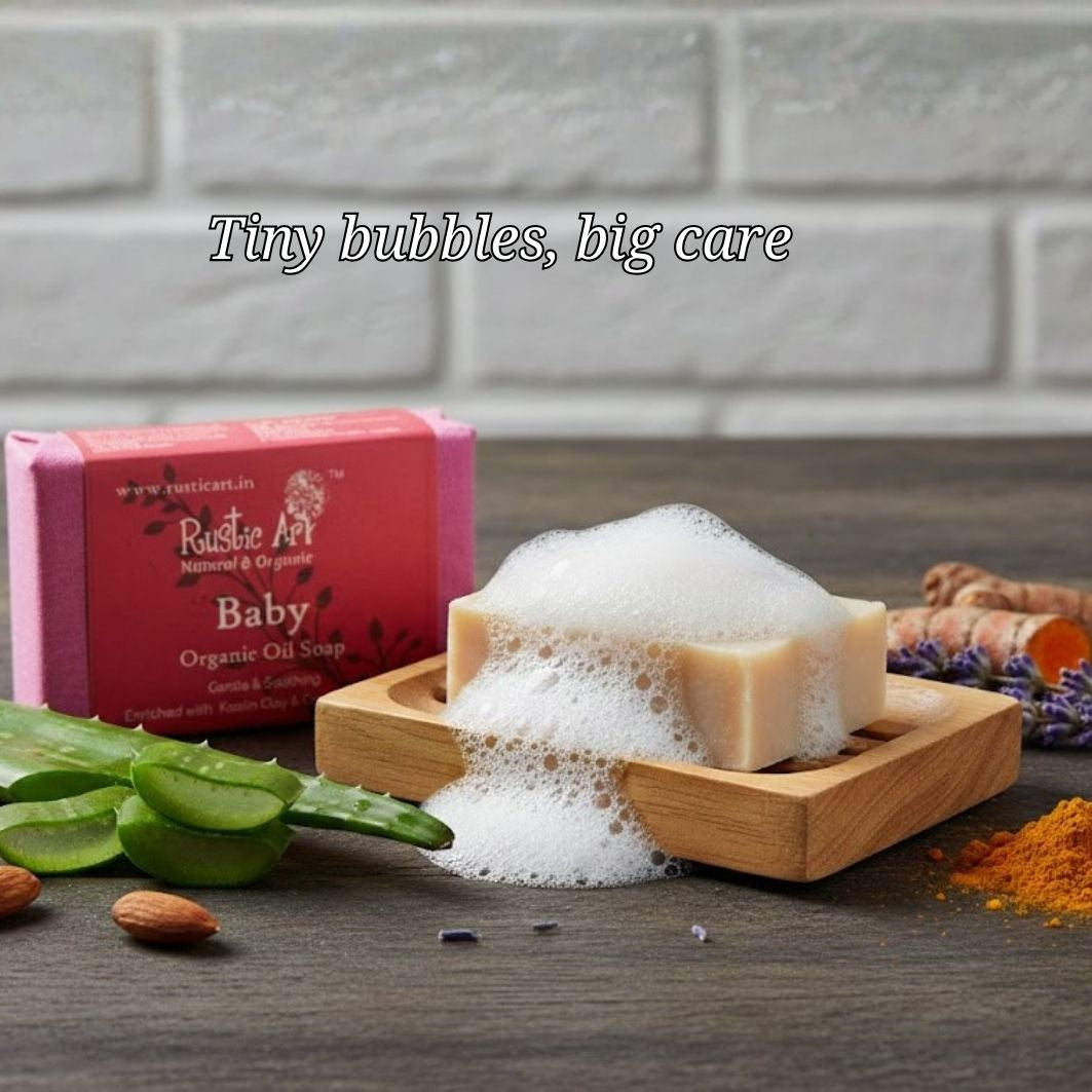 Baby Soap (100gm), Rustic Art