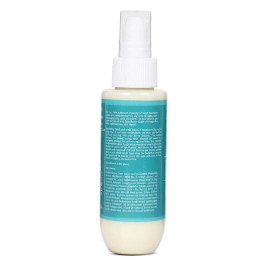 Blueberry Hand & Body Lotion (100ml), Rustic Art