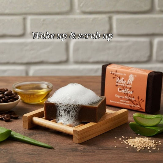 Coffee Soap (100gm), Rustic Art