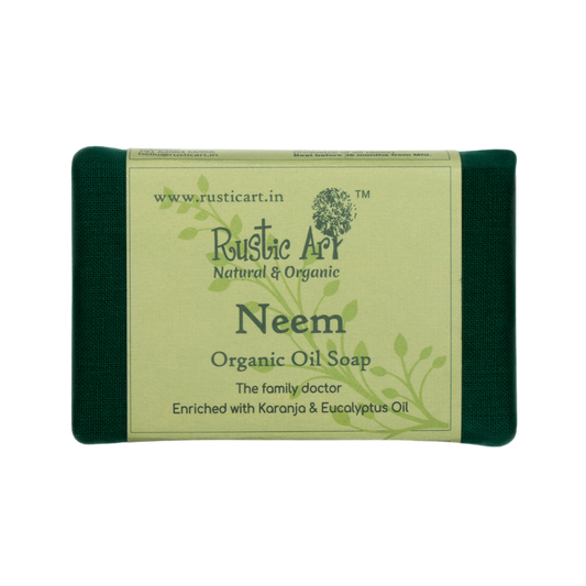 Neem Soap (100gm), Rustic Art