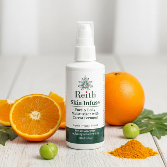 Reith Skin Infuse Face & Body Moisturizer with Carrot Ferment, Reith: Probiotic Skin Care