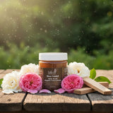 Rose Sandal Body Wash Concentrate, Rustic Art