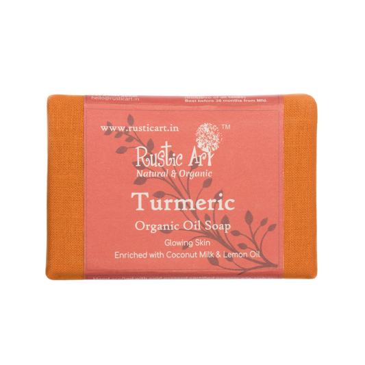 Turmeric Soap (100gm), Rustic Art