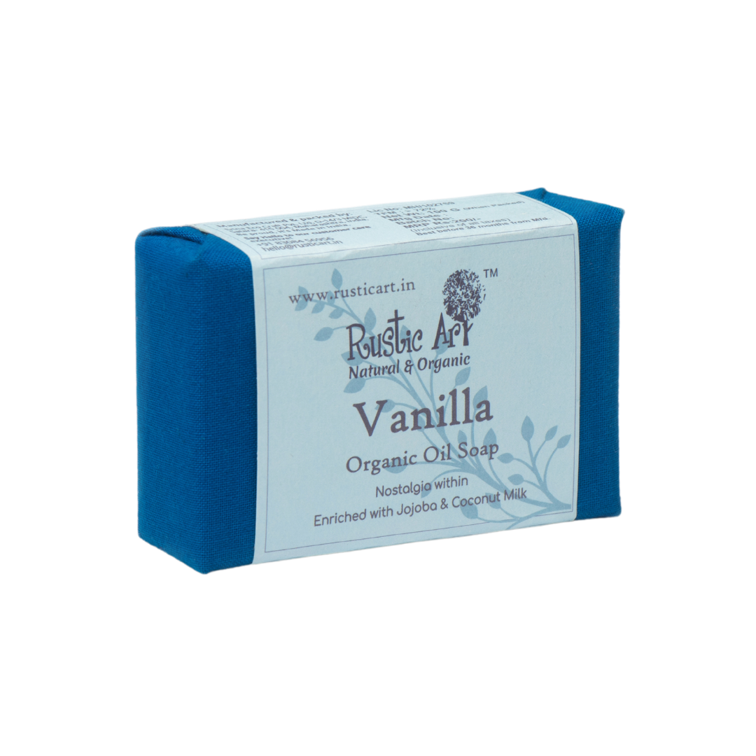 Vanilla Soap (100gm), Rustic Art