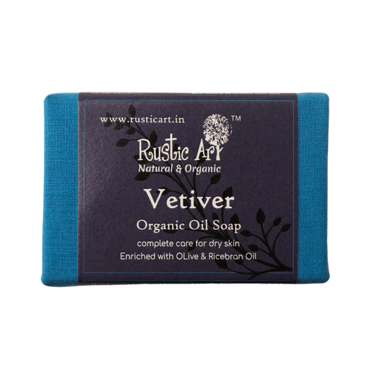 Vetiver Soap (100gm), Rustic Art