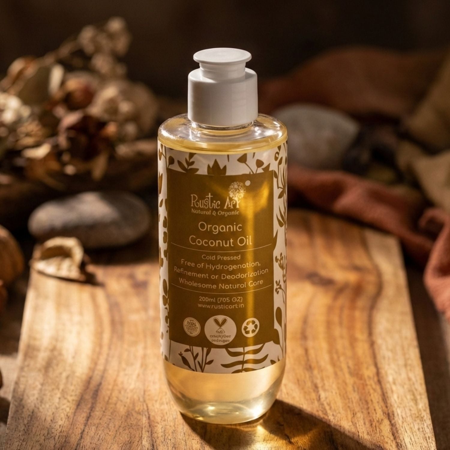 Organic Coconut Oil (200ml)-1
