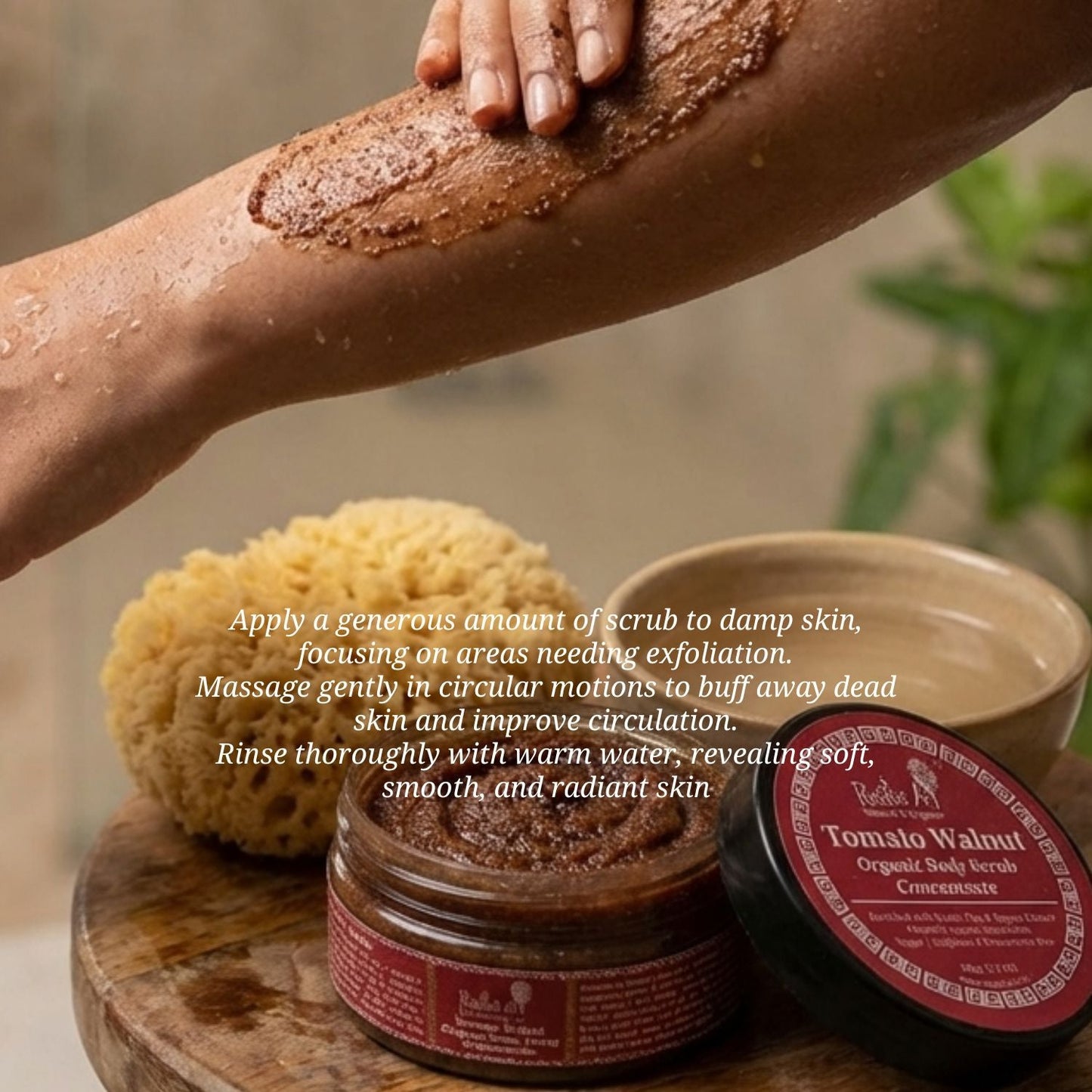 Tomato Walnut Body & Face Scrub Concentrate (100gm)